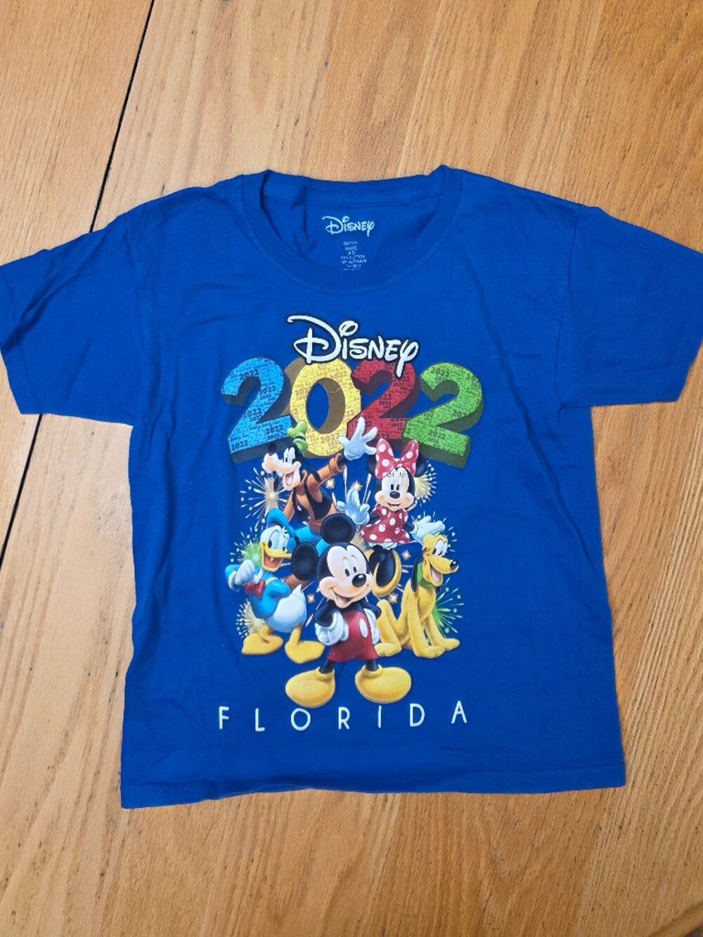 Disney 2022 Florida Kids Unisex T-Shirt Size XS